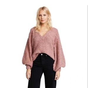 C/MEO Collective Blush V-Neck Sweater